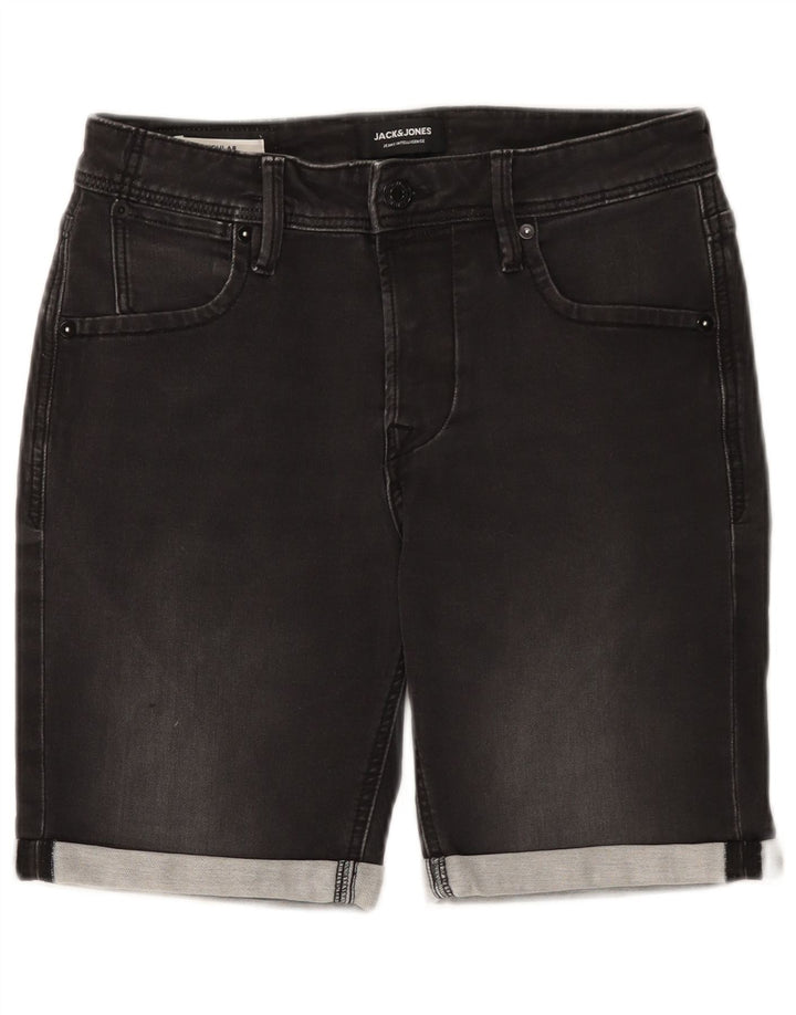 Męskie spodenki dżinsowe Jack & Jones Regular XS W28 Szara bawełna