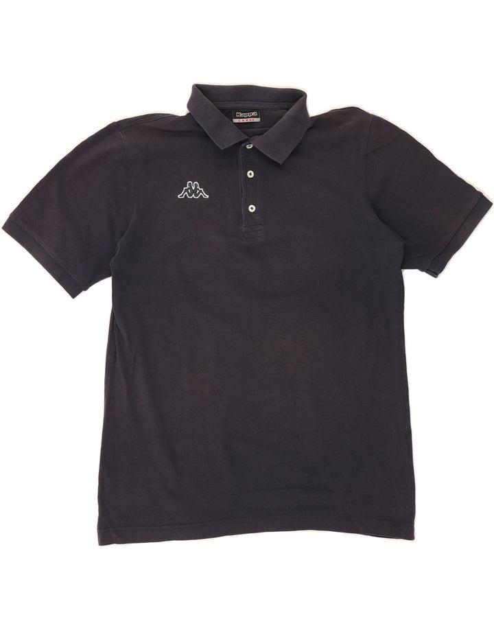 KAPPA Mens Polo Shirt Large Navy Blue Cotton Vintage Kappa and Second-Hand Kappa from Messina Hembry 