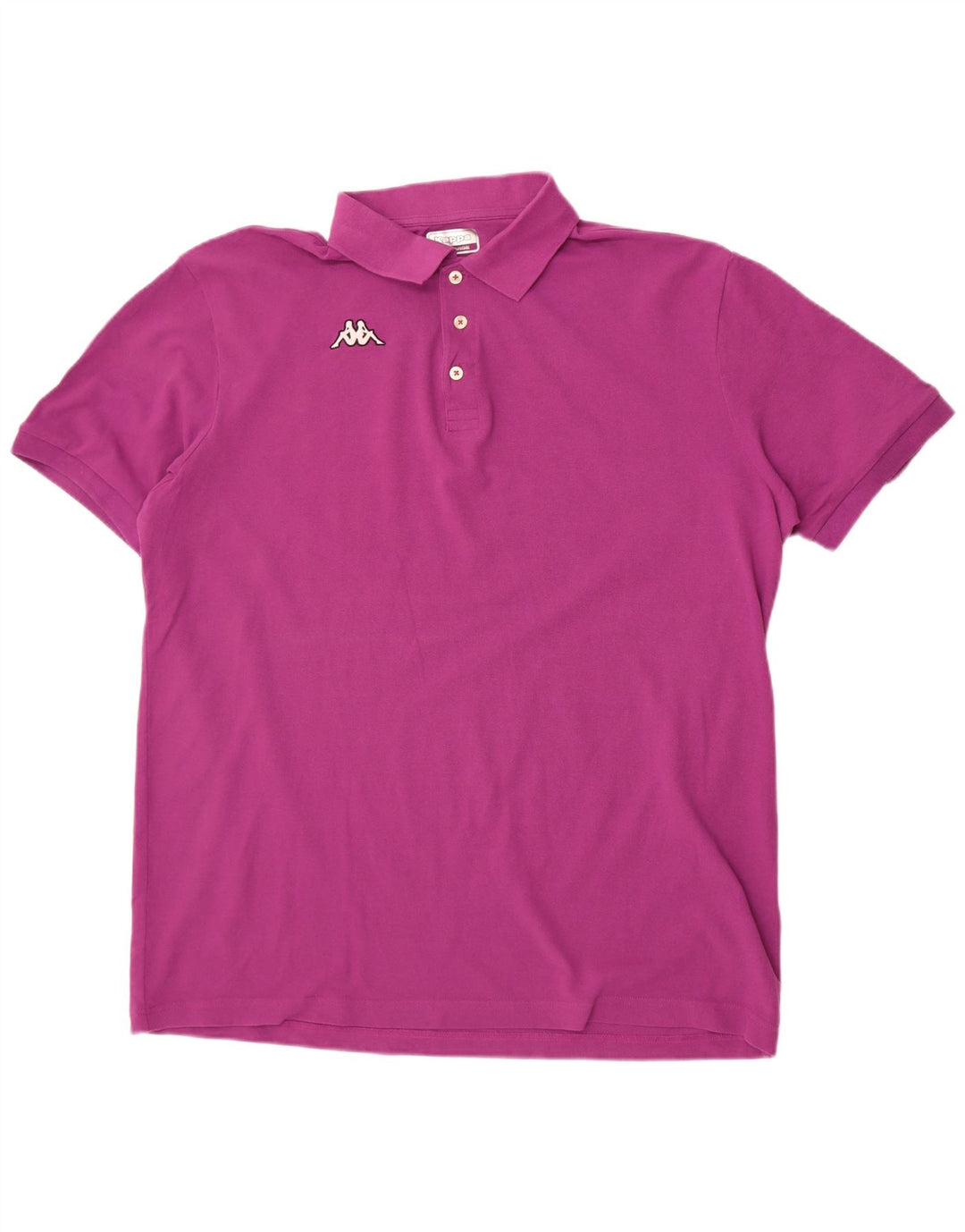 Męska koszulka polo Kappa 3XL, fioletowa, bawełniana