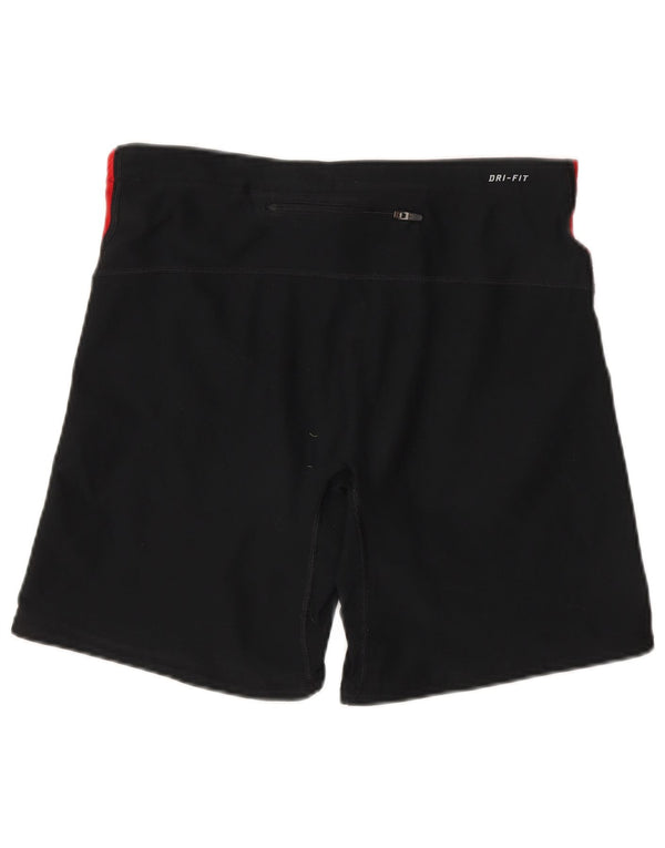 Damskie spodenki sportowe Nike Dri Fit UK 18 XL, czarny poliester z blokami kolorów