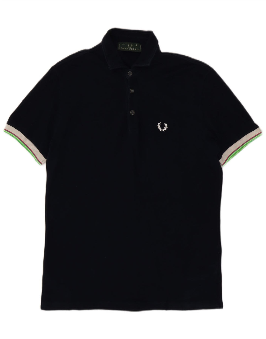 Męska koszulka polo Fred Perry, mała, granatowa, bawełniana