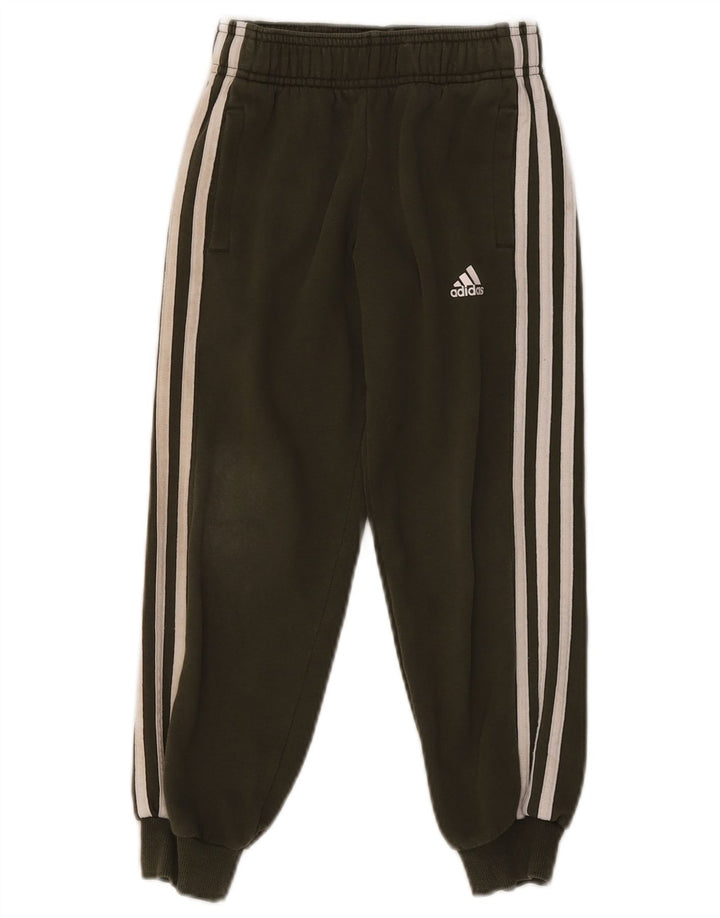 Dres chłopięcy Adidas, pełny, 6-7 lat, bawełna khaki