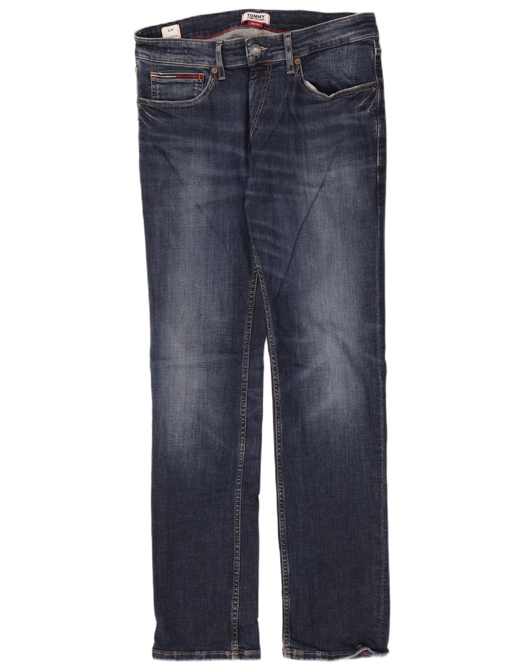 Męskie jeansy slim fit Tommy Hilfiger W32 L32 Niebieskie bawełniane