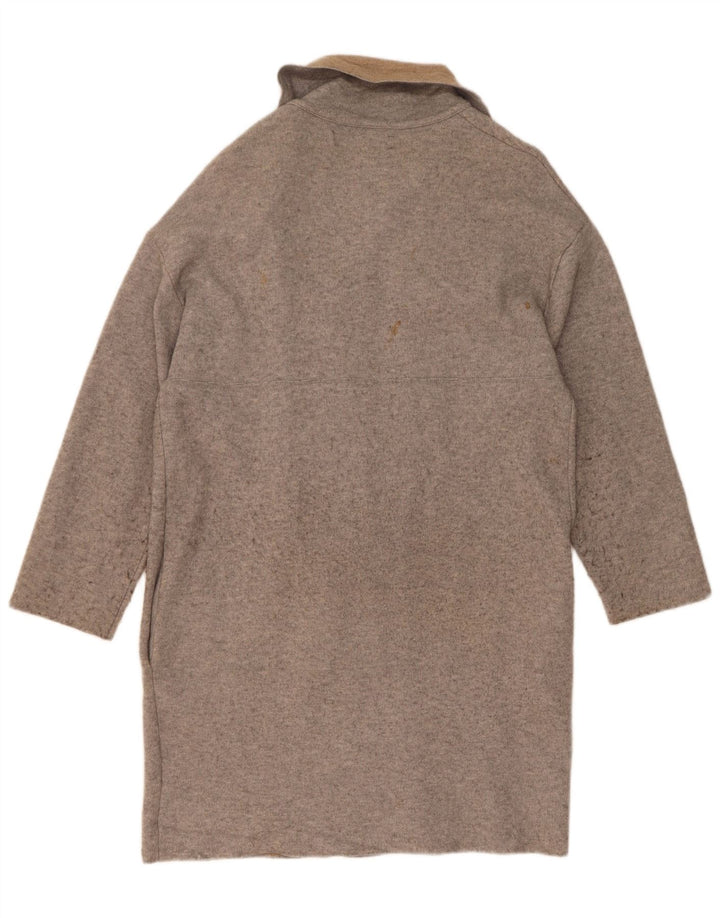Damski płaszcz oversize Zara UK 10 Small Grey Flecked