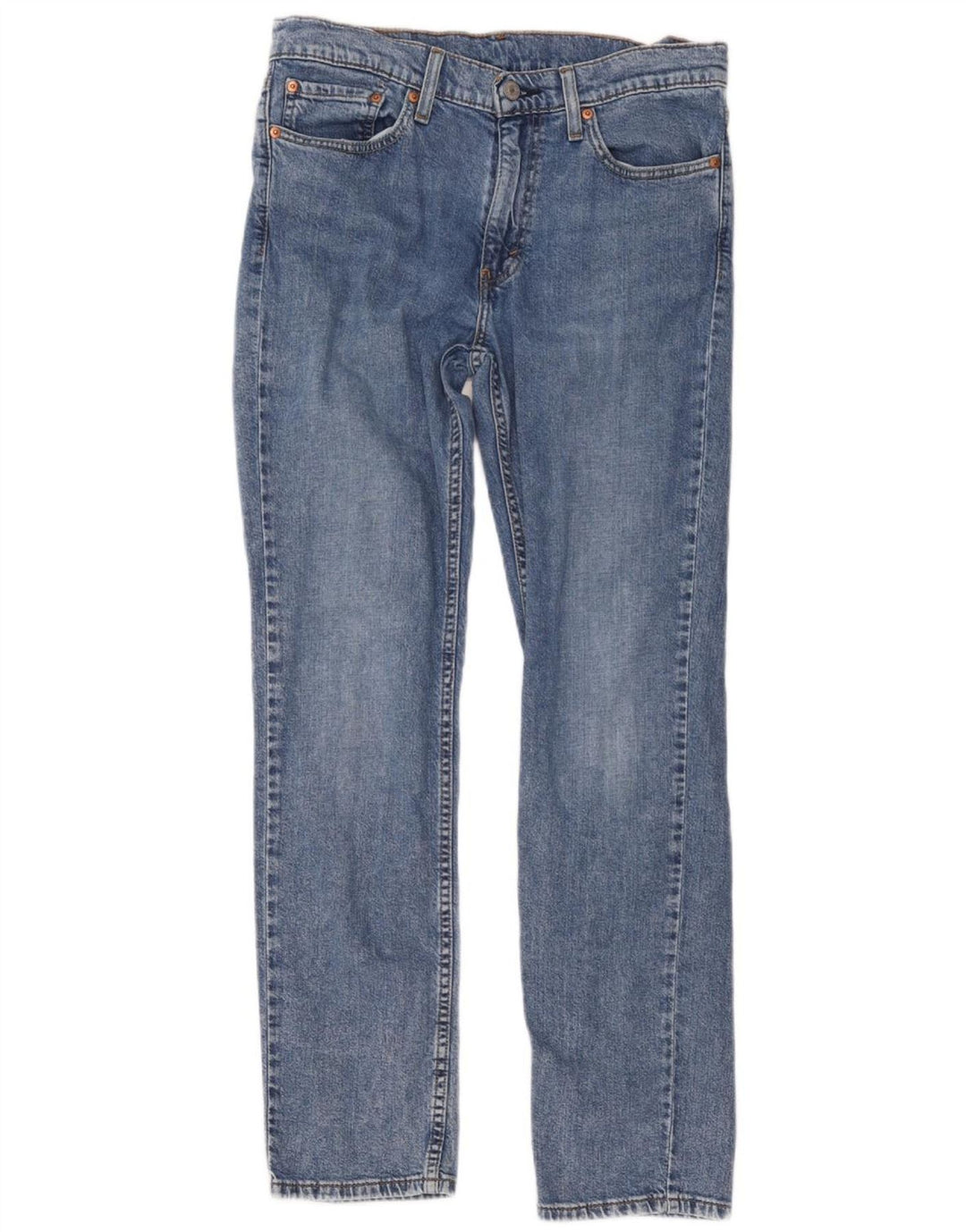 Męskie jeansy Levi's 511 Slim W32 L32 Niebieska bawełna