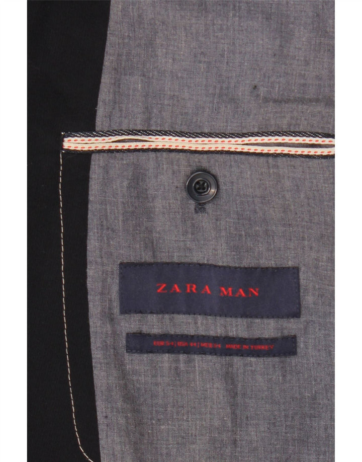 Męska marynarka Zara zapinana na 2 guziki IT 54 2XL granatowa