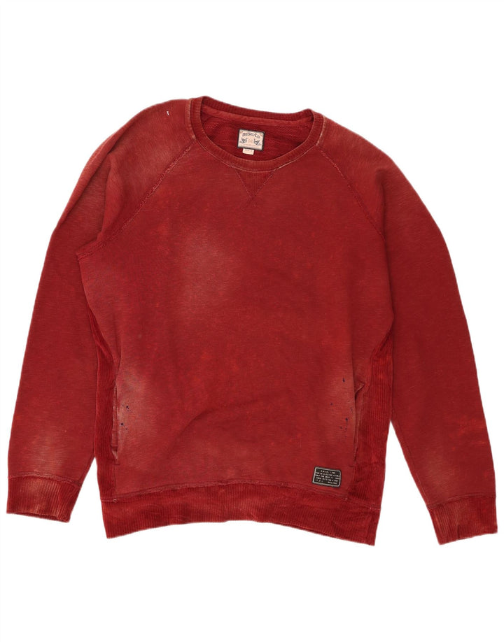 Bluza męska Diesel, duża, bordowa, bawełniana
