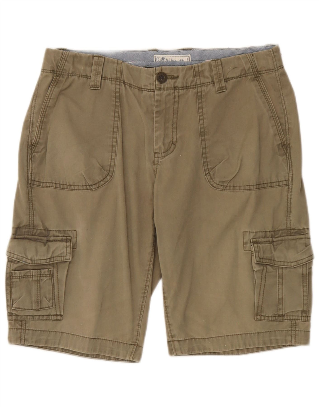 Damskie spodenki cargo Fat Face UK 12 Medium W32, bawełna khaki