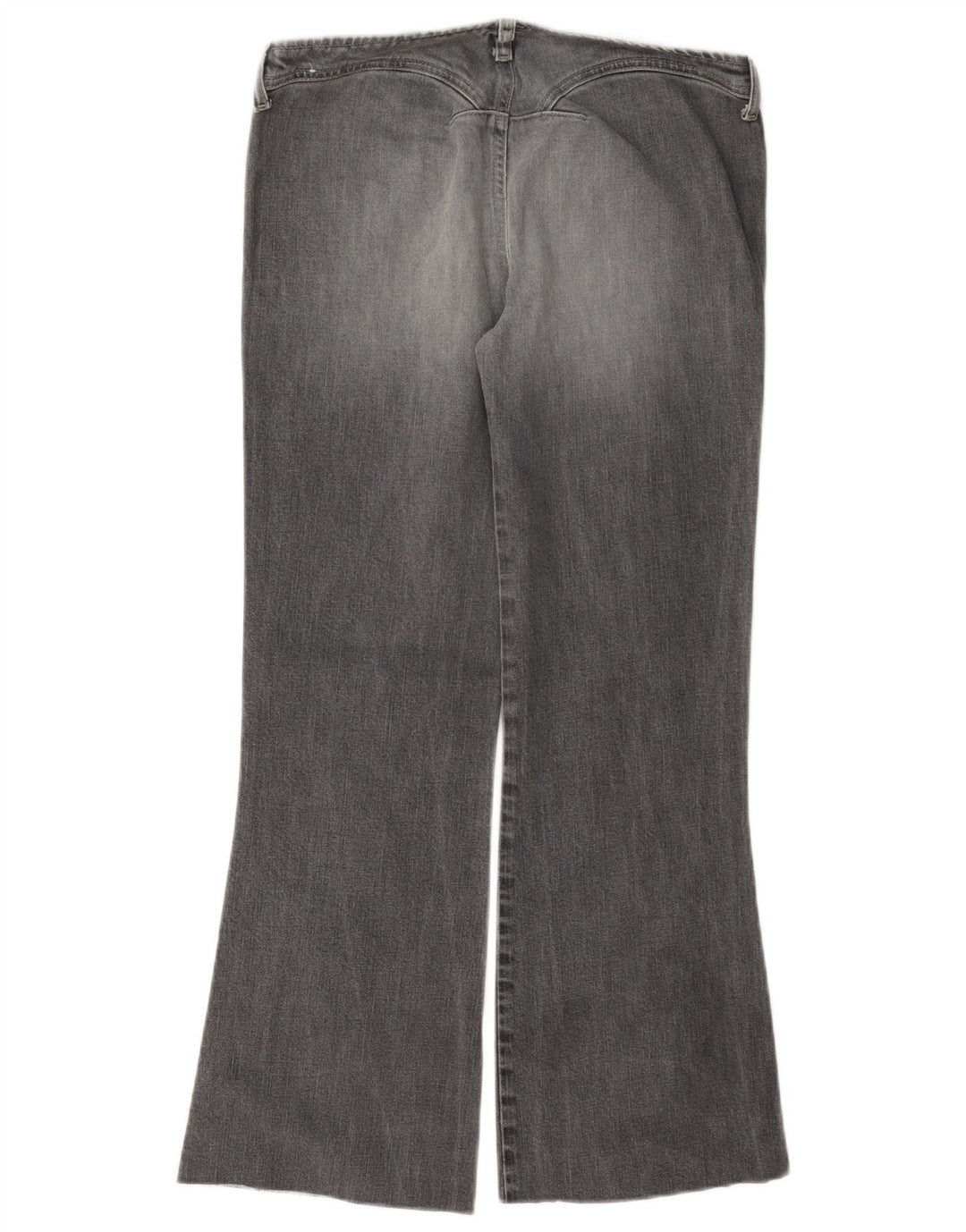 Damskie jeansy rozkloszowane Diesel W26 L27 Szara bawełna