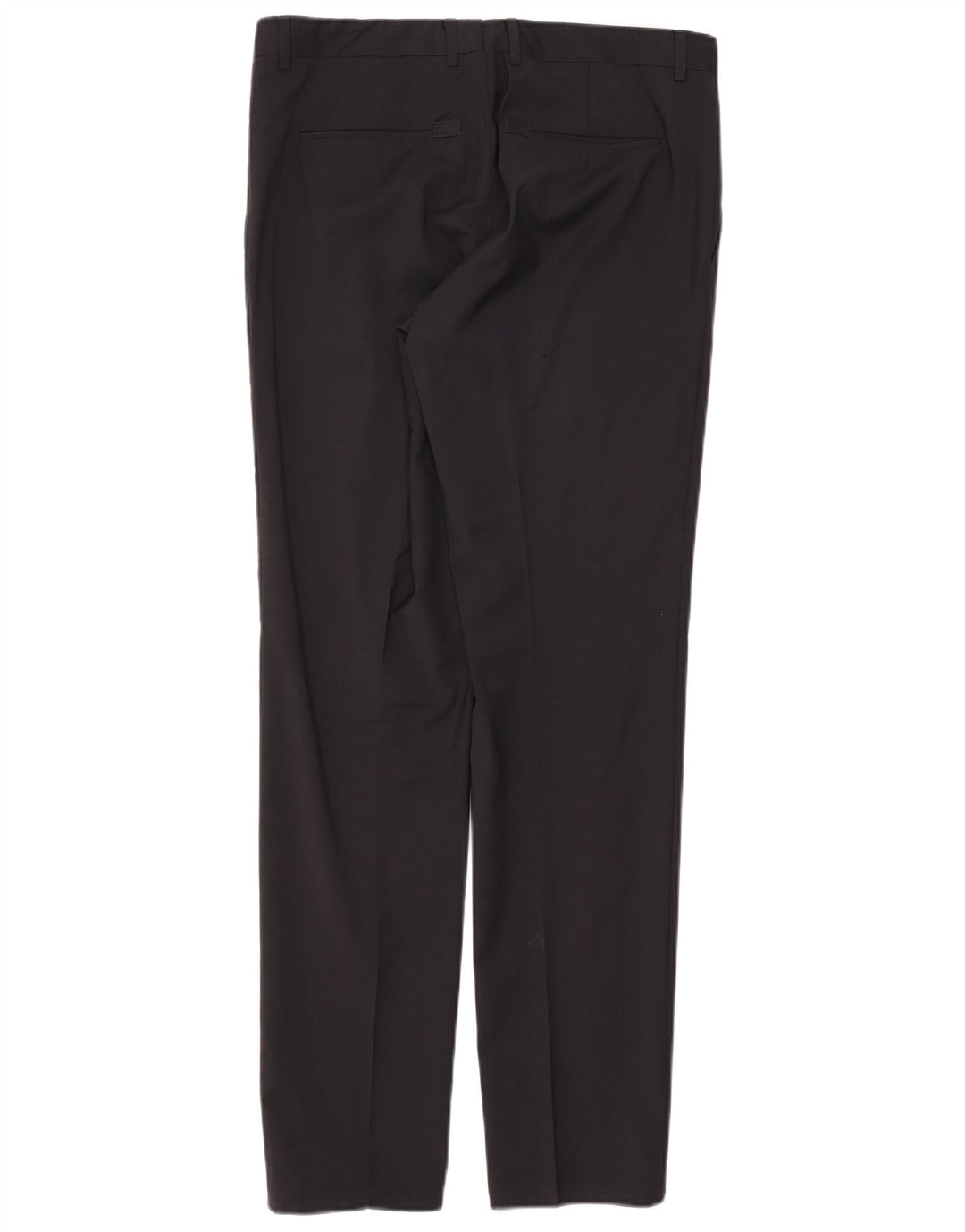 Calvin Klein Męski garnitur zapinany na 2 guziki IT 50 Large W34 L33 Czarna wełna