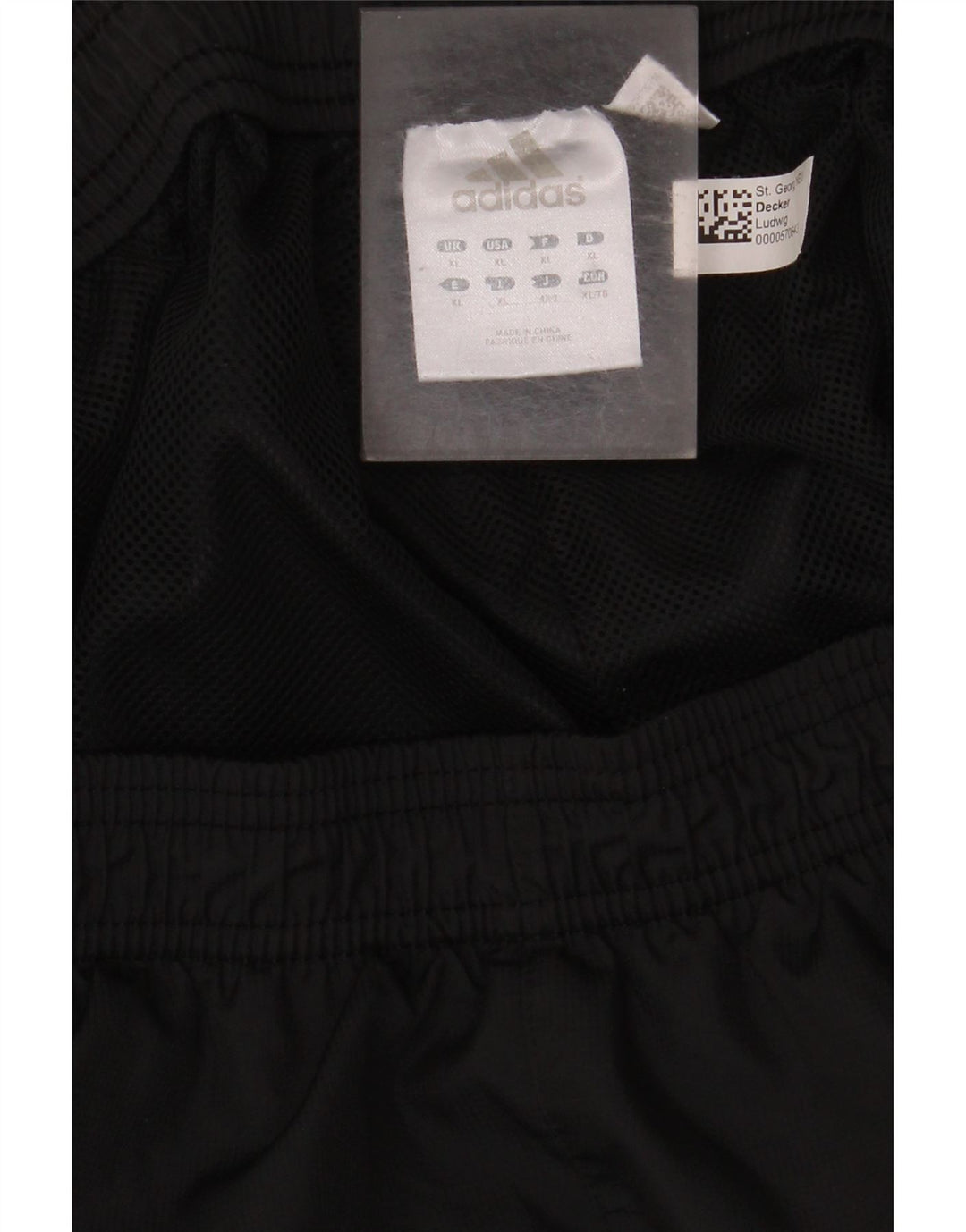 Męskie spodenki sportowe Adidas XL, czarne, poliestrowe