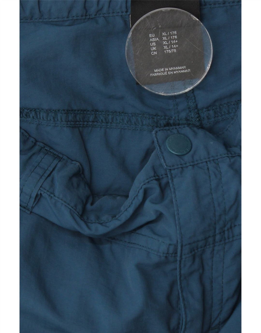 Bermudy chłopięce Jack Wolfskin 14-15 lat XL W28 Niebieski poliamid