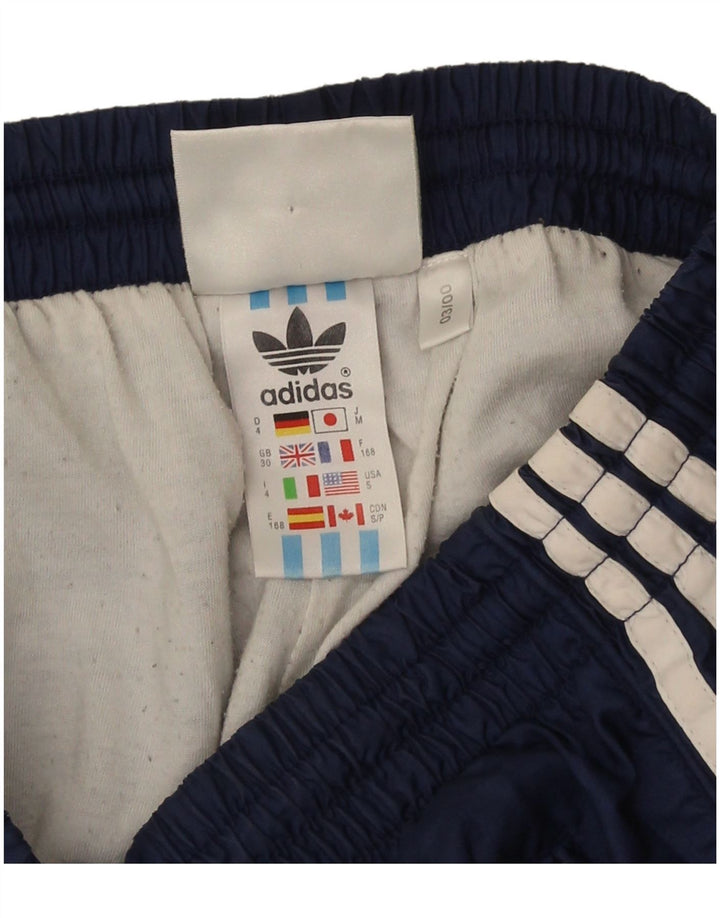 Adidas Męskie spodnie dresowe Joggery Średni granatowy poliester