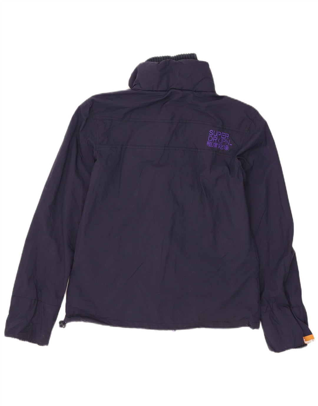 Damska kurtka wiatrówka Superdry The Windcheater UK 10, mała, granatowa
