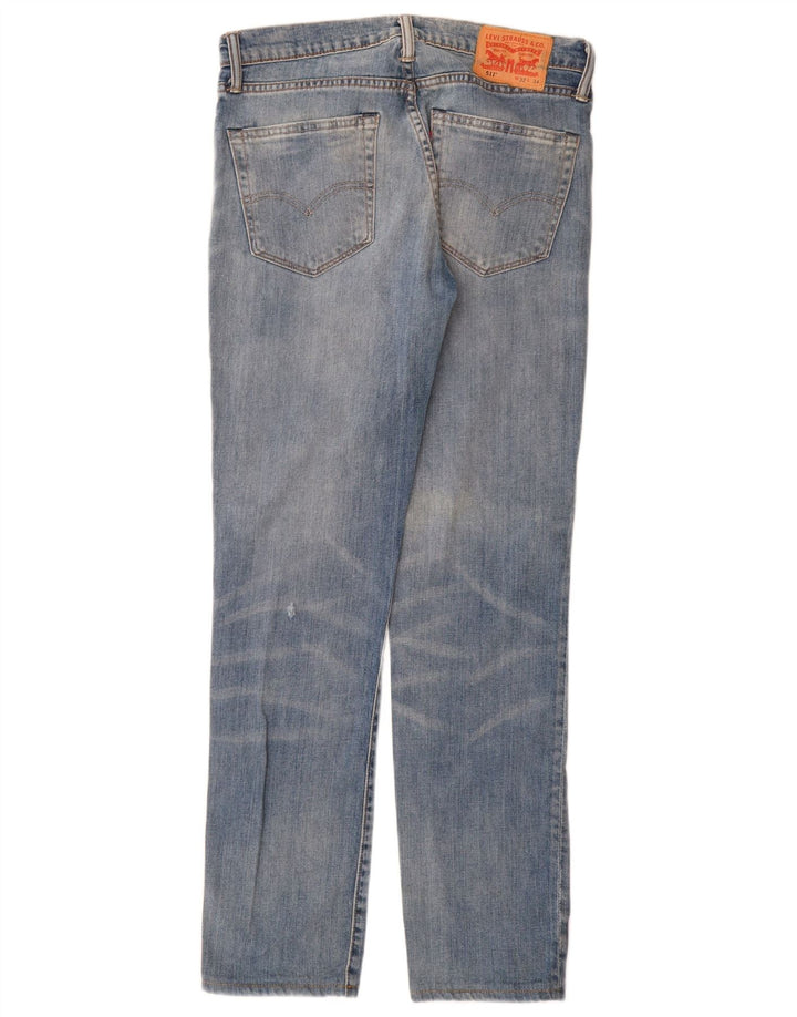 Męskie jeansy Levi's 511 Slim W32 L31 Niebieska bawełna