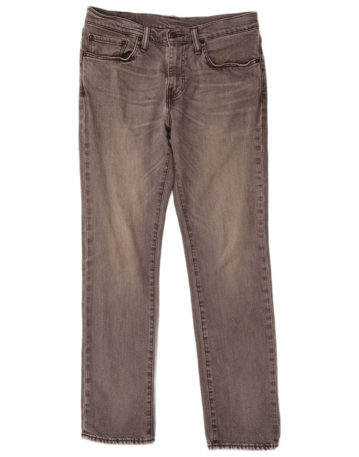 Damskie jeansy Levi's 511 Slim W32 L30 Szara bawełna