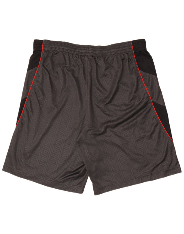 Męskie spodenki sportowe Nike 2XL Szary poliester z blokami kolorów