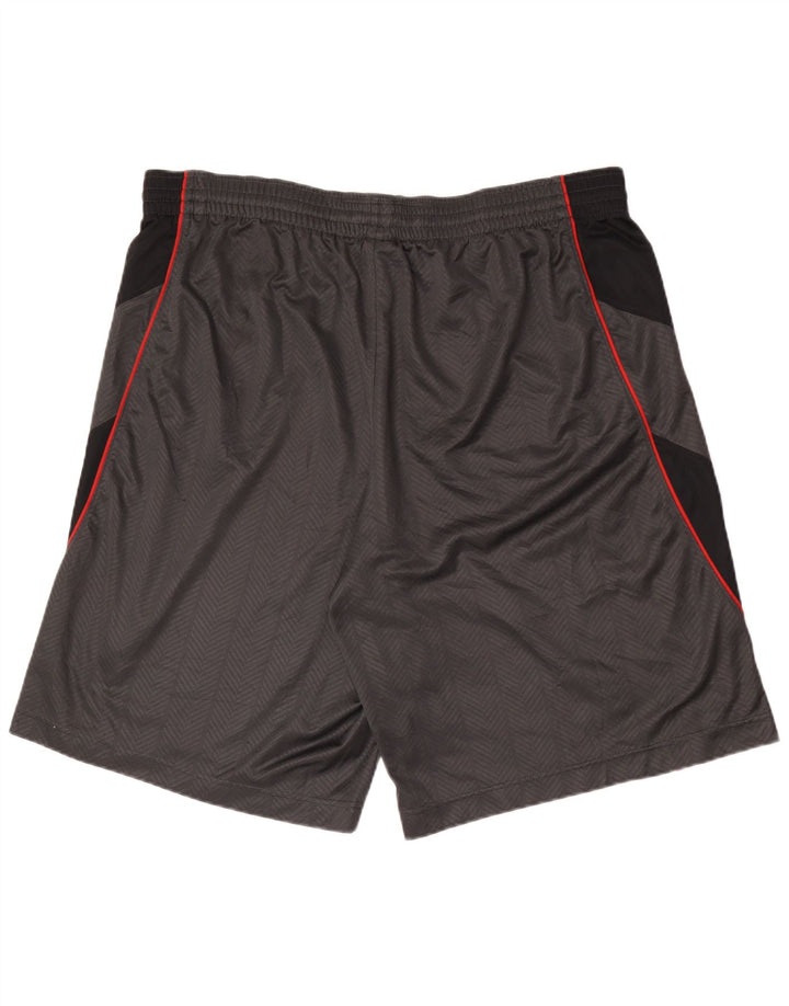 Męskie spodenki sportowe Nike 2XL Szary poliester z blokami kolorów