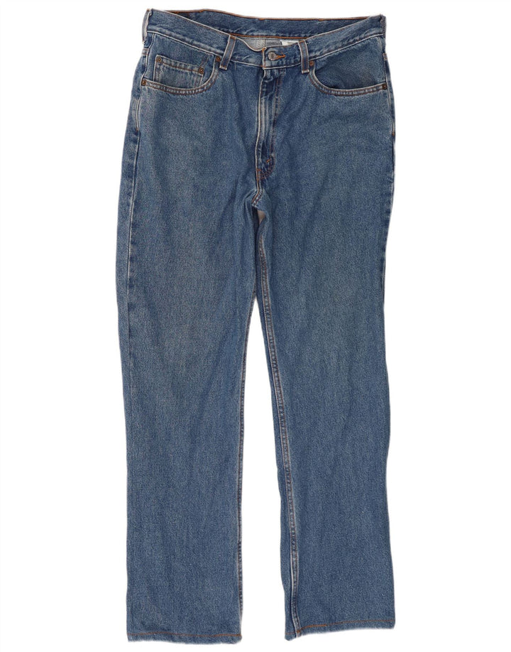 Męskie dżinsy Levi's 517 Bootcut W36 L32 Niebieska bawełna