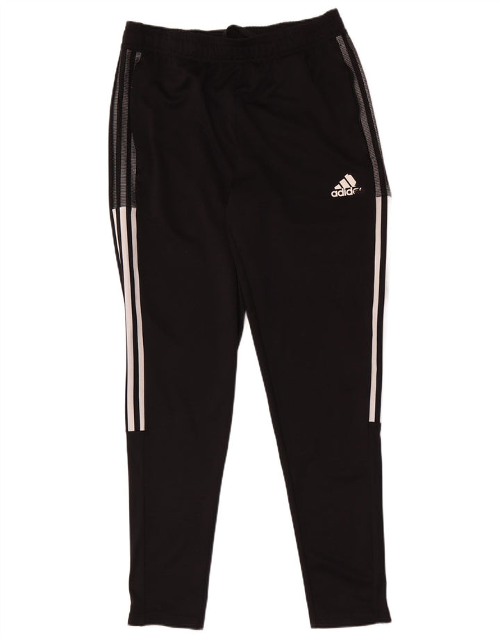 Męskie spodnie dresowe Adidas 3D Arc, średnie, czarne, poliestrowe, sportowe