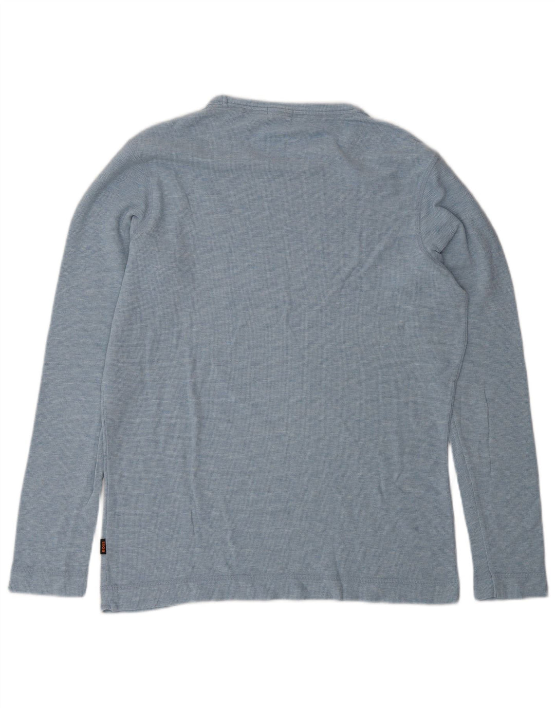 Męski top slim fit Hugo Boss z długim rękawem, duży, niebieski