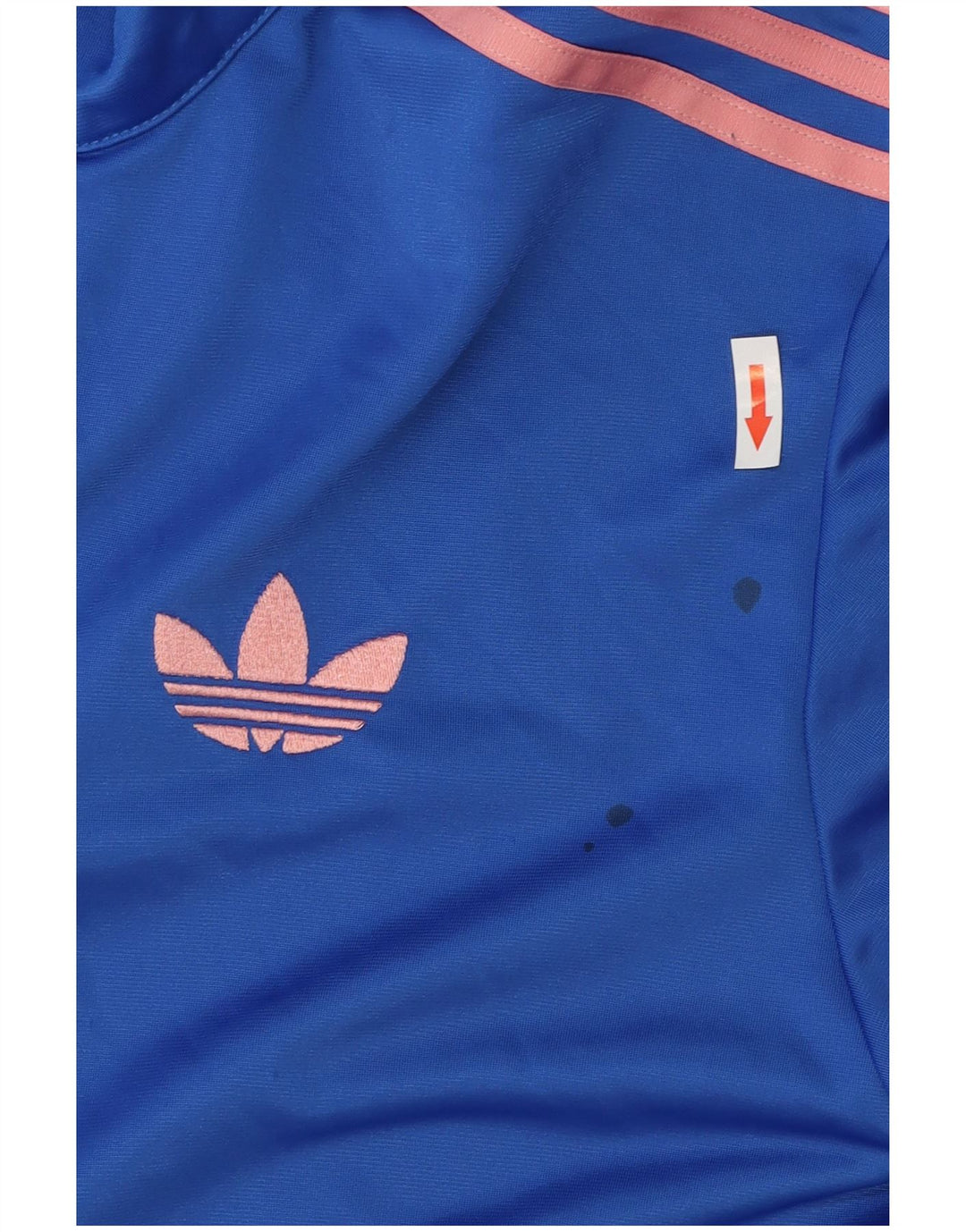 Damska bluza dresowa Adidas UK 12/14 Średni niebieski poliester