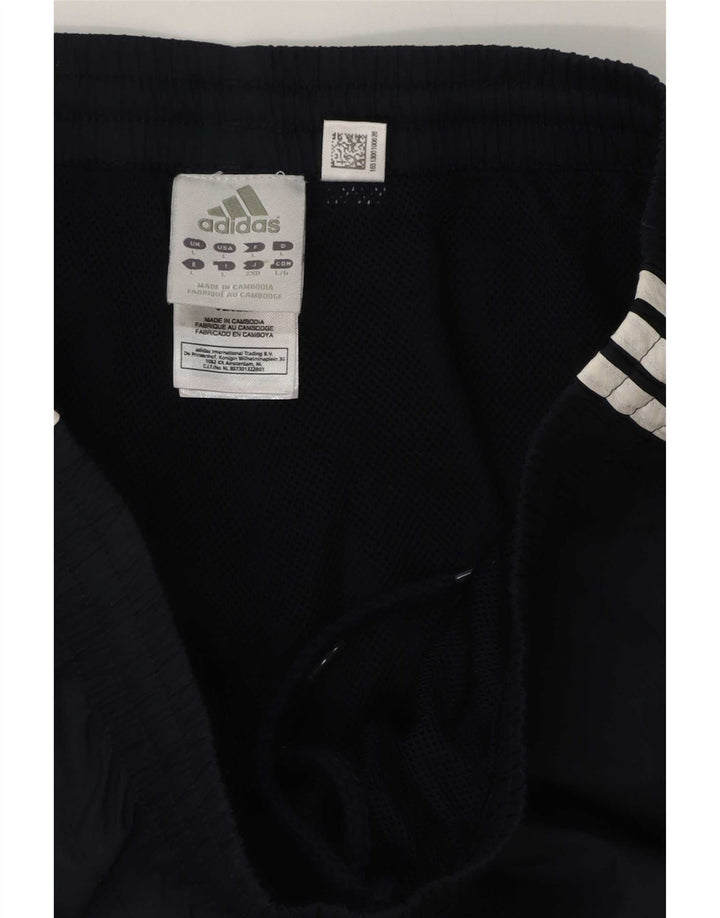 Męskie spodnie dresowe Adidas Cargo Capri, duże, granatowe, z poliestru