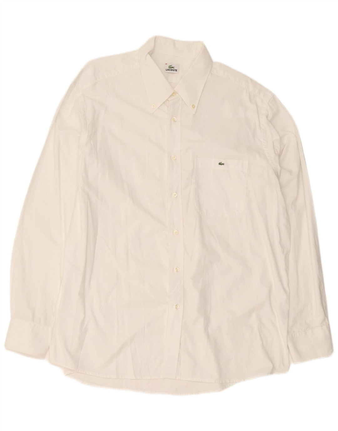 Koszula męska Lacoste o regularnym kroju, rozmiar 46, 2XL, biała bawełna