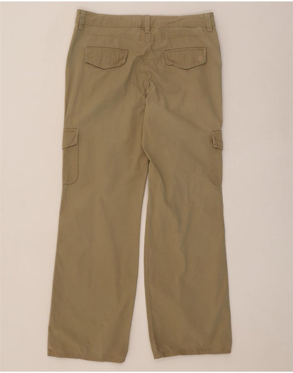 Spodnie damskie Timberland Straight Cargo UK 12 Medium W30 L31 Beżowa bawełna