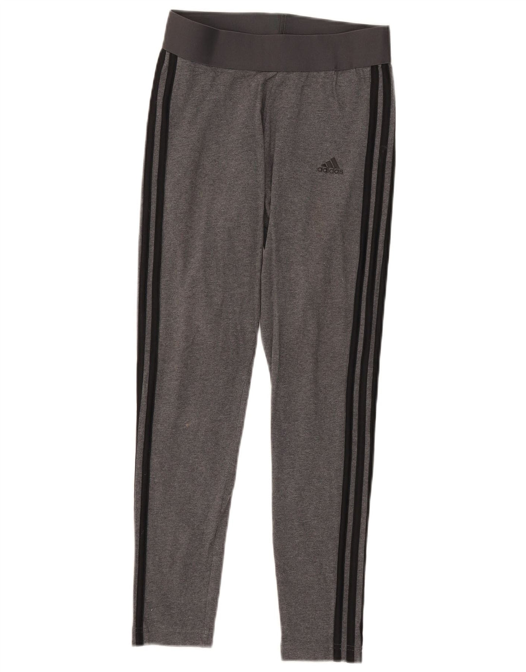 Legginsy damskie ADIDAS UK 8/10, małe, szare, bawełniane