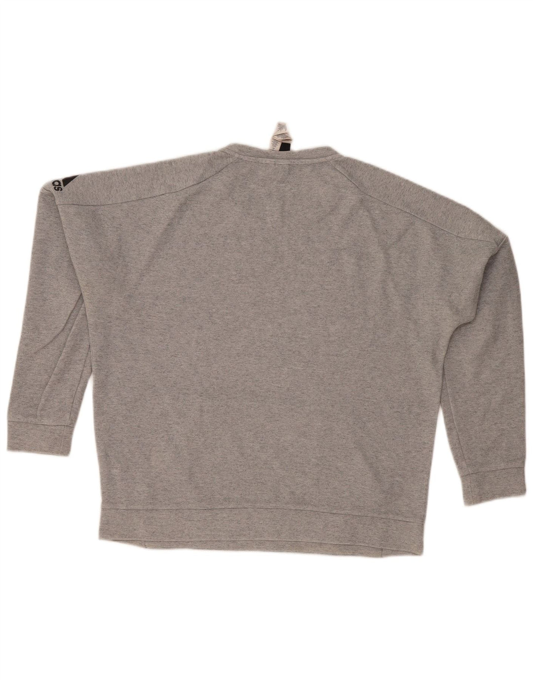 Bluza męska Adidas, duża, szara, bawełniana