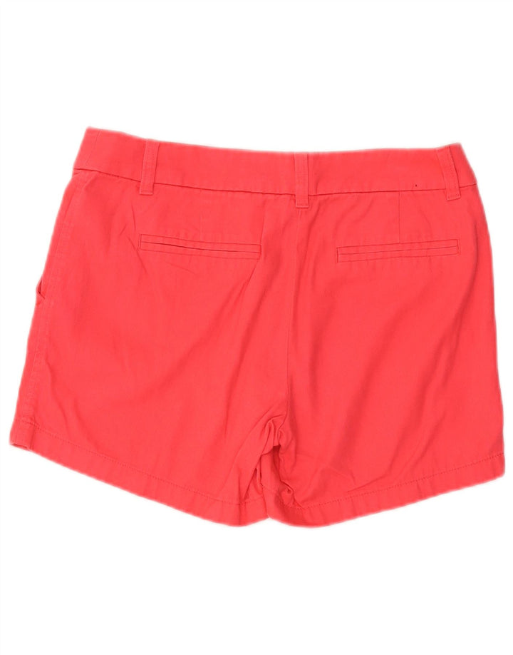 Damskie spodenki chino J. CREW US 4 małe W30 czerwone bawełniane