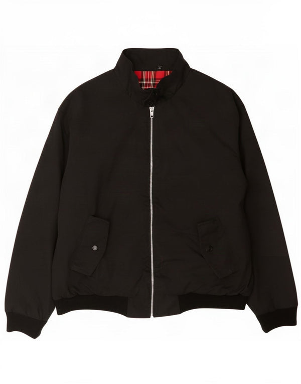 Męska kurtka bomberka Vintage UK 42 XL czarna