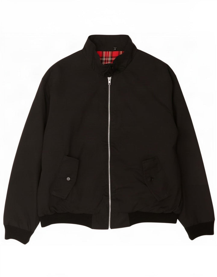 Męska kurtka bomberka Vintage UK 42 XL czarna