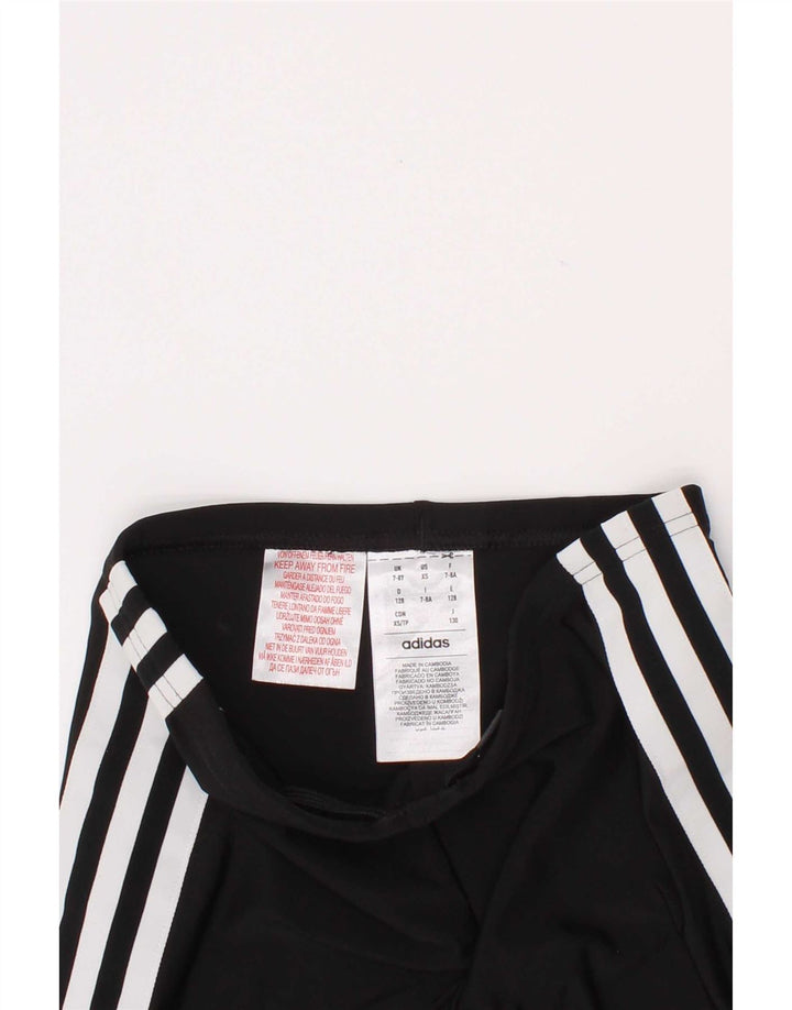 Chłopięce legginsy Adidas Aeroready Capri 7-8 lat, czarny poliamid