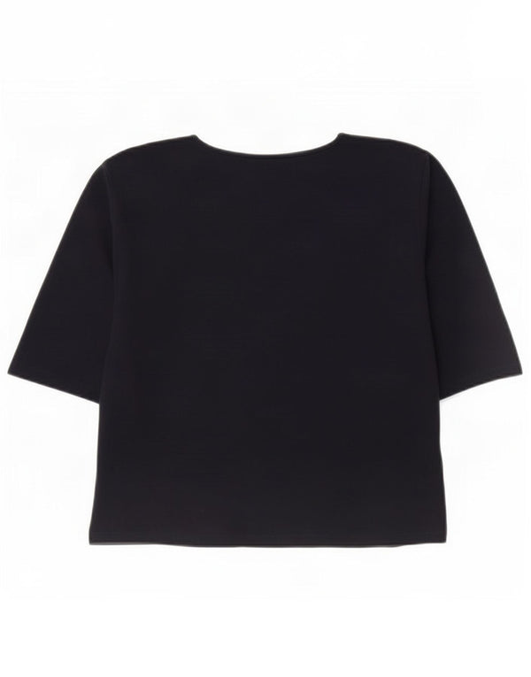 T-shirt damski Ralph Lauren Top UK 18 XL, granatowy, bawełniany