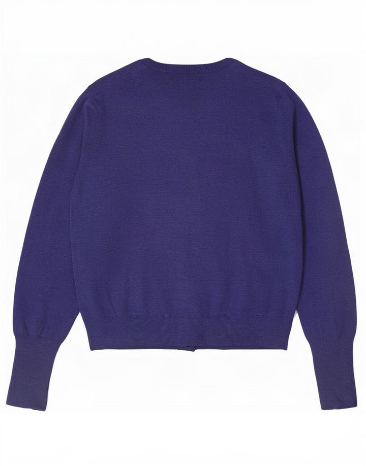 Sweter damski Marks & Spencer UK 12, średni niebieski, wiskoza
