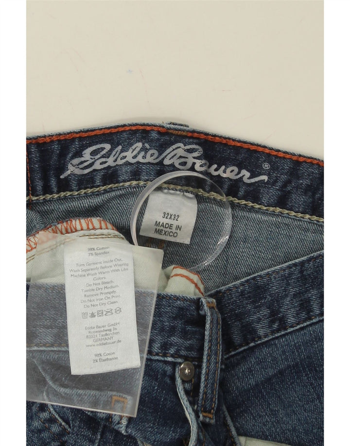 EDDIE BAUER Mens Straight Jeans W32 L32 Blue Cotton Vintage Eddie Bauer and Second-Hand Eddie Bauer from Messina Hembry 