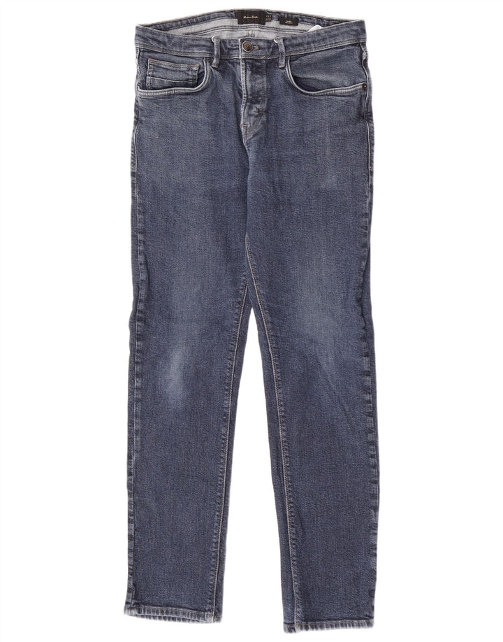 Jeansy męskie Massimo Dutti W31 L29 Niebieskie bawełniane