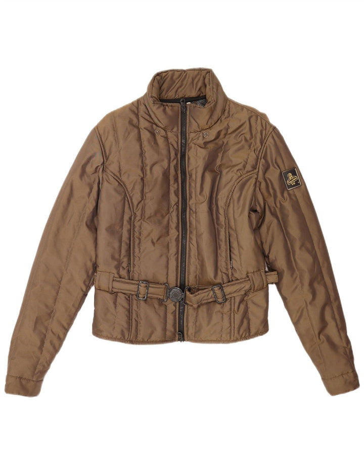 Refrigiwear damska Sixty spa Oversize wyściełana kurtka UK 10 Small Brown