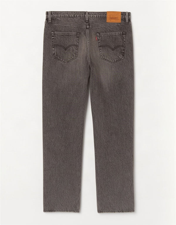 Męskie jeansy Levi's 502 Tapered W33 L32 Szara bawełna
