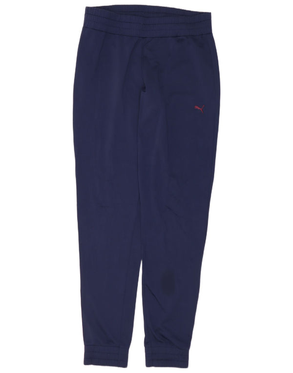 Damskie spodnie dresowe PUMA Joggers UK 12 Średni granatowy poliester