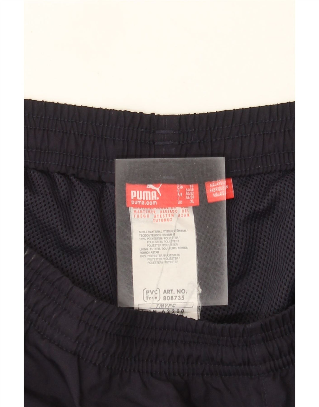 Męskie spodnie dresowe Puma Capri XL, granatowe, poliestrowe