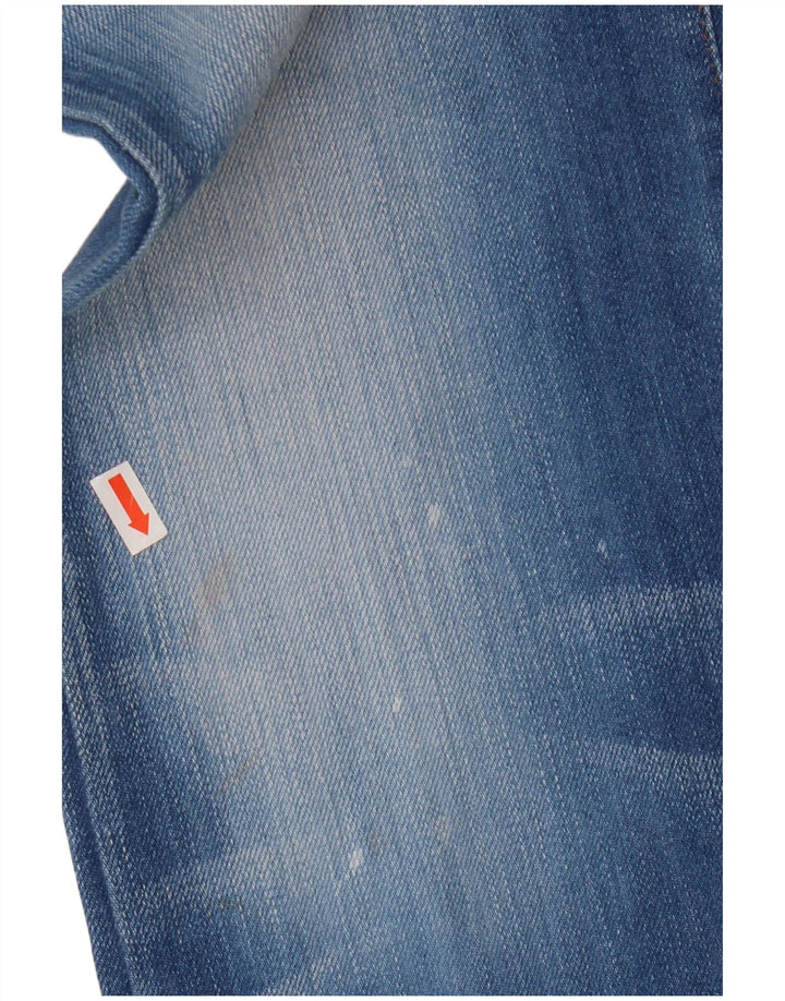 Diesel Damskie Bootzee Slim Bootcut Jeansy W25 L30 Niebieska bawełna