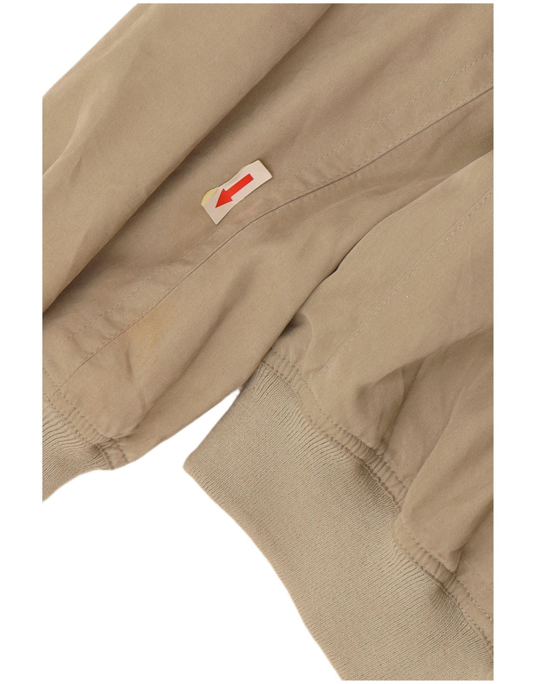 Męska kurtka bomberka Navigare UK 42 XL, beżowa wiskoza