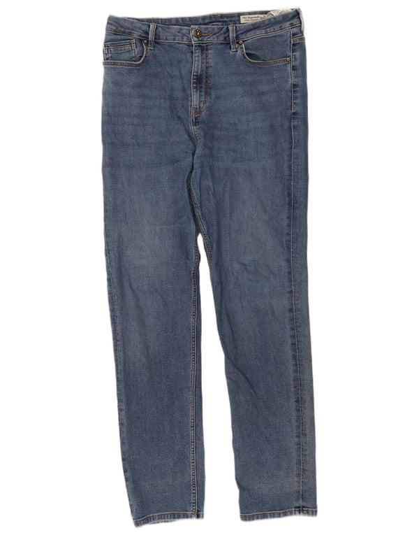 Marks & Spencer Damskie Sienna Straight Jeans UK 16 Large W34 L30 Niebieski