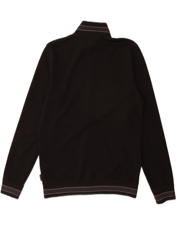 Męska kurtka dresowa Ted Baker, rozmiar 2, mała, czarna, poliester