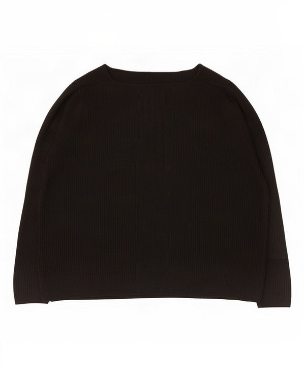 Marks & Spencer Damski sweter z dekoltem w kształcie litery V, UK 18 XL, czarny