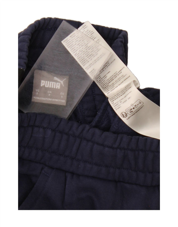PUMA Mens Tracksuit Trousers Joggers Small Navy Blue Cotton Vintage Puma and Second-Hand Puma from Messina Hembry 