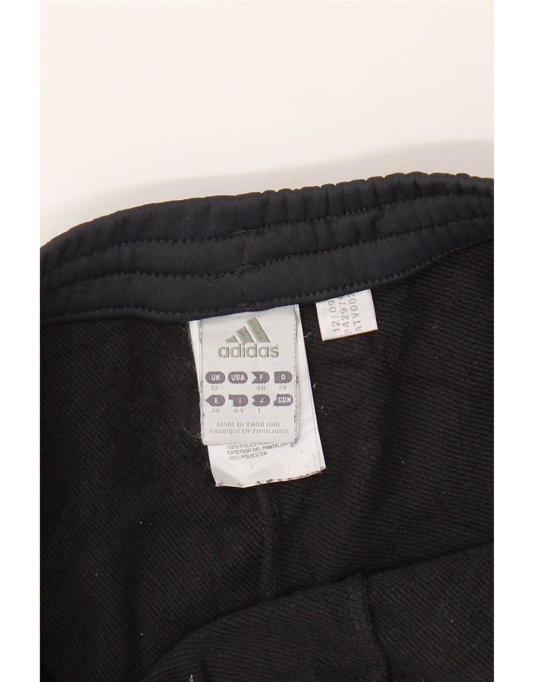 Damskie spodnie dresowe Adidas Joggers UK 12 Średni szary poliester